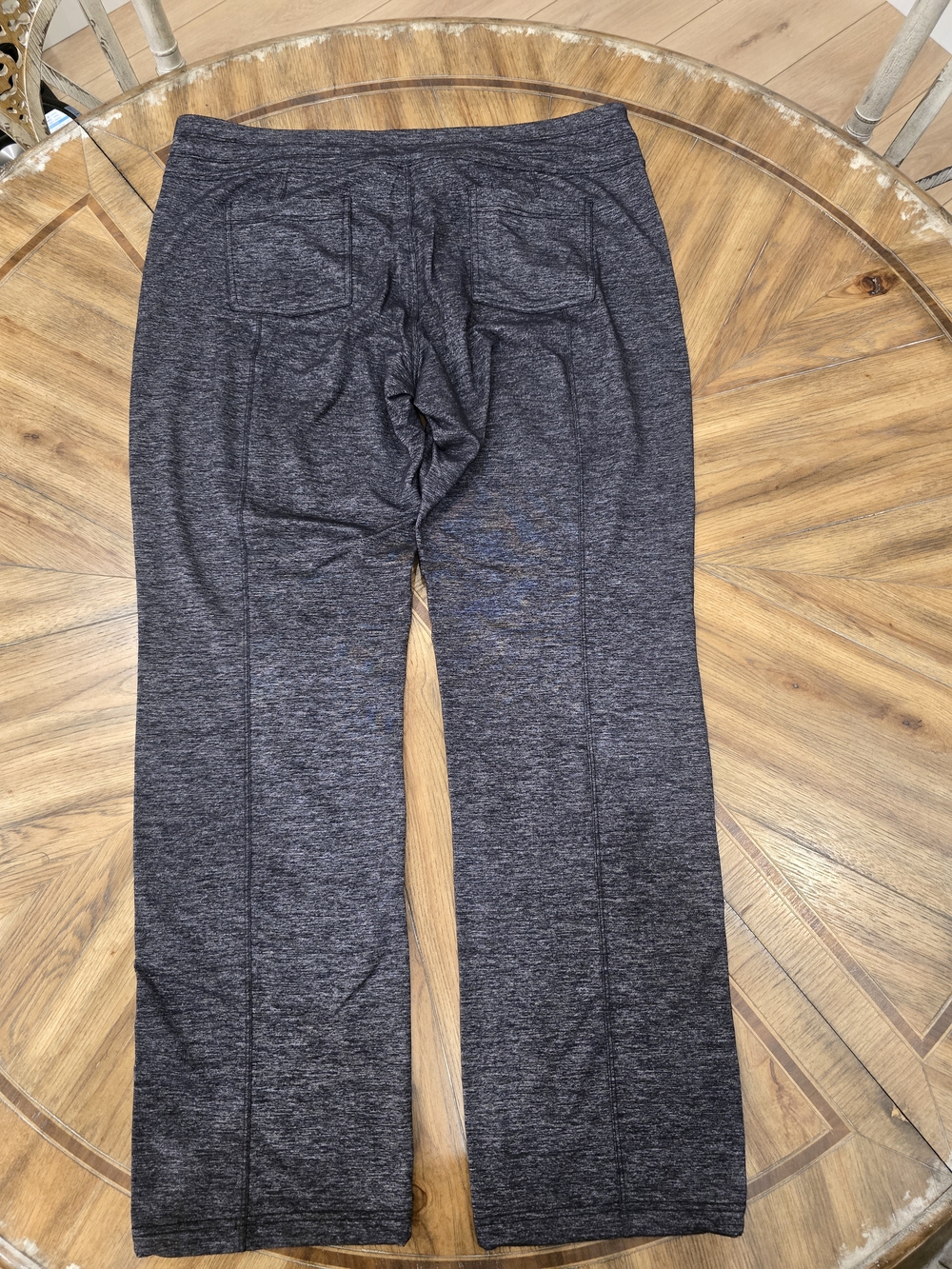 Athleta Metro Slouch Reflex Jogger Pants - Heather Charcoal, Charcoal & Blue, XL - Picture 9 of 15